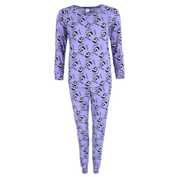 Grumpy & Gorgeous Women's Panda Print Pajama Jogger Set - Picture 1 of 4